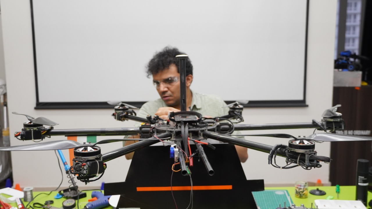 Milind Raj 'The Drone Man of India' on 'Drone Shakti' - Page3Star